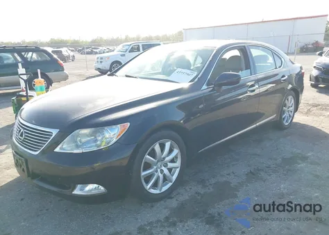 2007 Lexus Ls 460 from USA, damaged, VIN JTHBL46F675032174